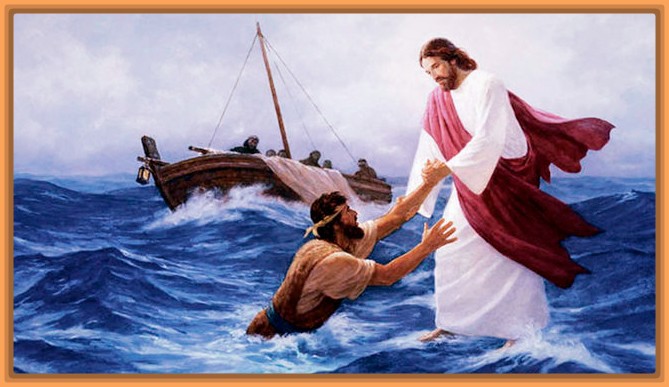 Imagenes de cristo en el agua